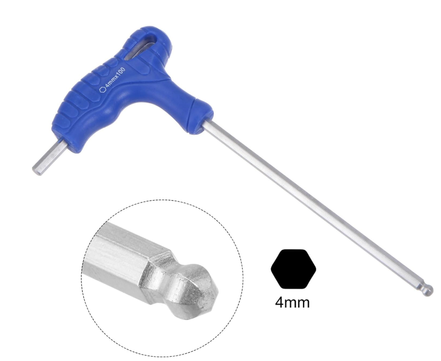 T-Handle for Easy Clamp Tightening