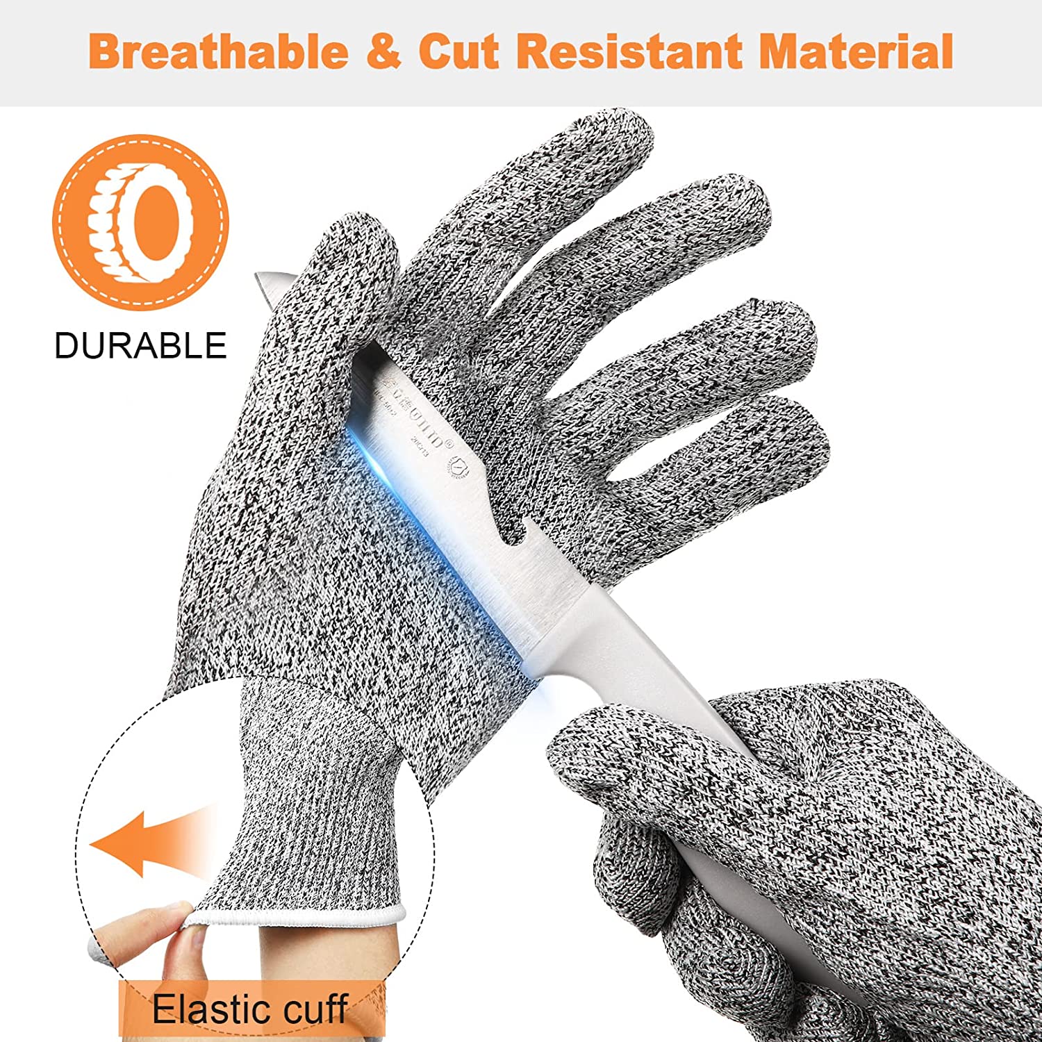 Cut Resistant Gloves Food Grade Level 5 - SharpWorx